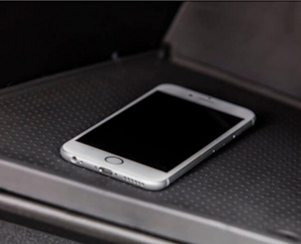 Storage Bin With No-Slip Mat