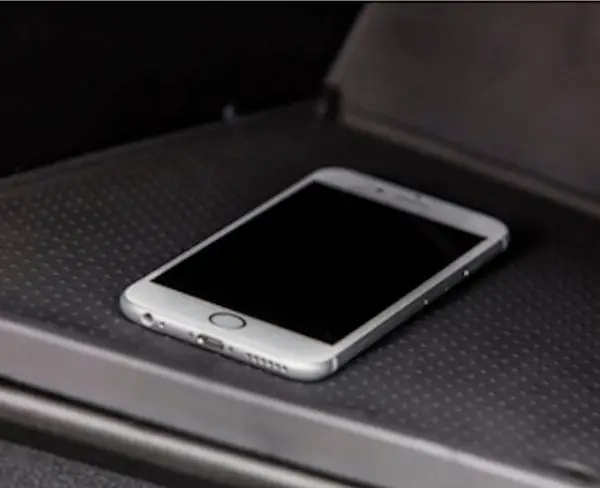 Storage Bin With No-Slip Mat